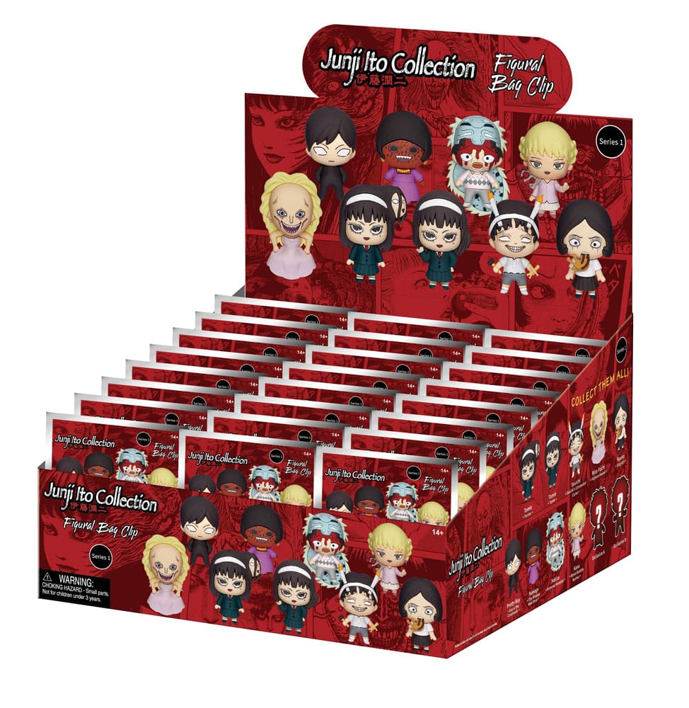 Junji Ito Collection PVC-Taschenanhänger Series 1 Display (24) Image 3
