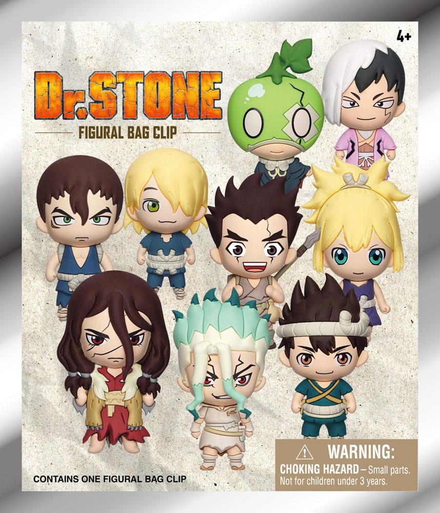 Dr. Stone 3D PVC-Taschenanhänger Series 1 Display (24) Image 3