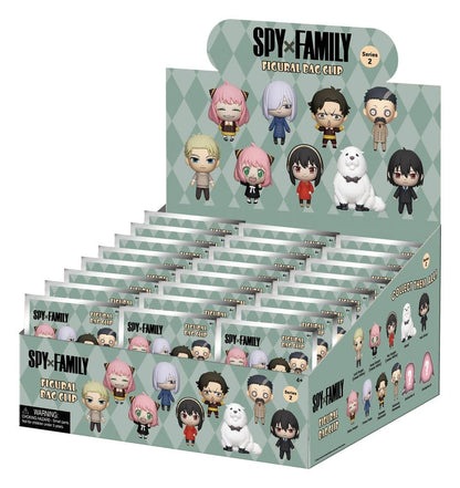 Spy x Family 3D PVC-Taschenanhänger Serie 2 Display (24) Image 1