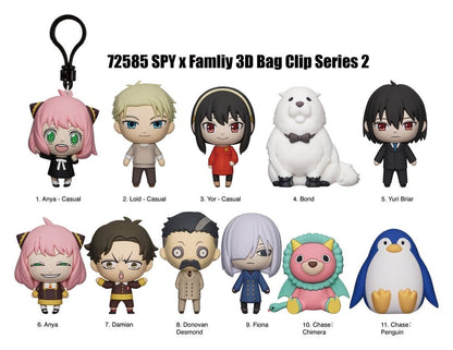 Spy x Family 3D PVC-Taschenanhänger Serie 2 Display (24) Image 2