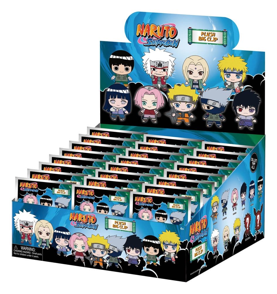 Naruto Plüsch-Taschenanhänger Display (24) Image 1