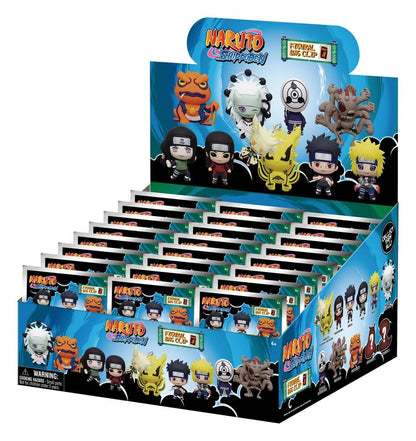 Naruto 3D PVC-Taschenanhänger Series 8 Display (24) Image 1