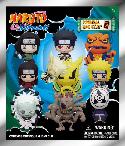 Naruto 3D PVC-Taschenanhänger Series 8 Display (24) Image 2