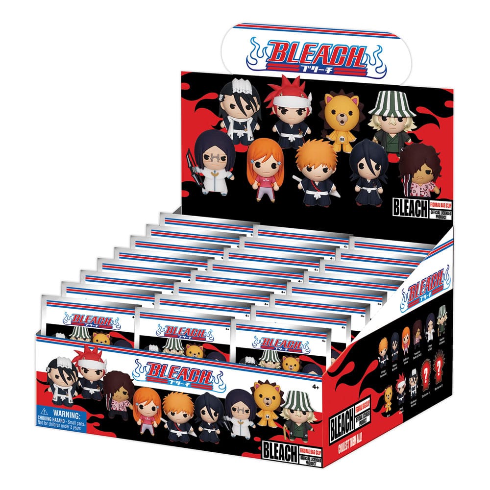 Bleach 3D PVC-Taschenanhänger Serie 1 Display (24) Image 1