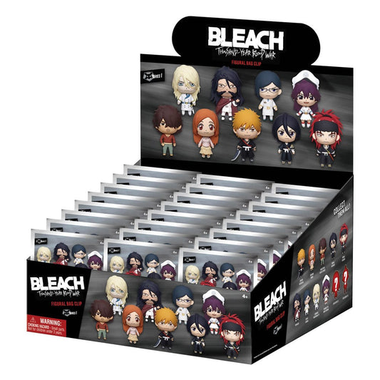 Bleach Thousand-Year Blood War 3D PVC-Taschenanhänger Serie 1 Display (24) Image 1