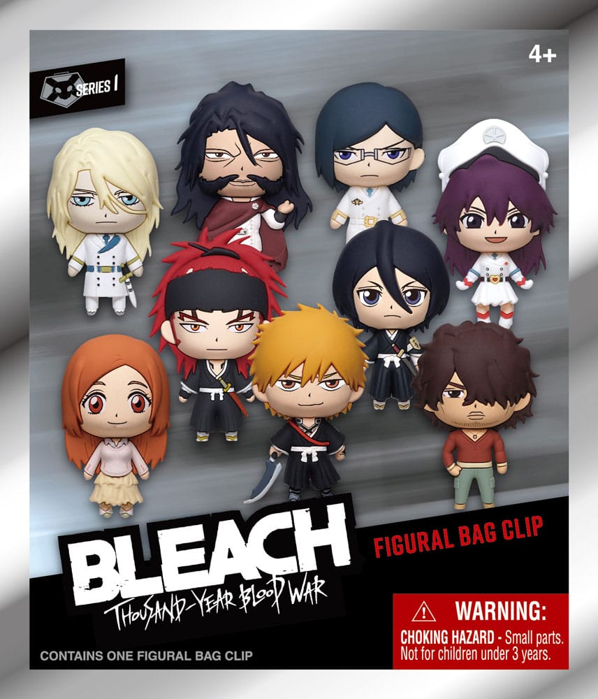 Bleach Thousand-Year Blood War 3D PVC-Taschenanhänger Serie 1 Display (24) Image 2