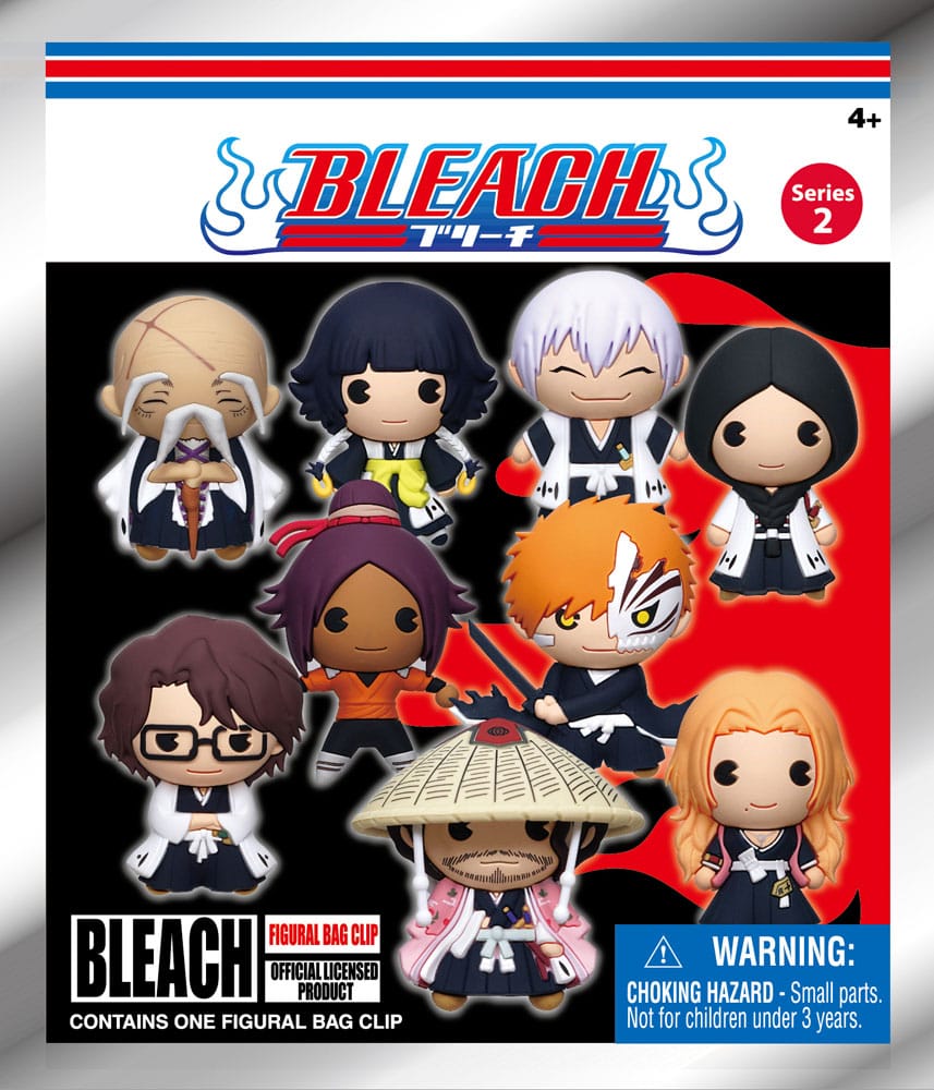 Bleach 3D PVC-Taschenanhänger Series 2 Display (24) Image 2