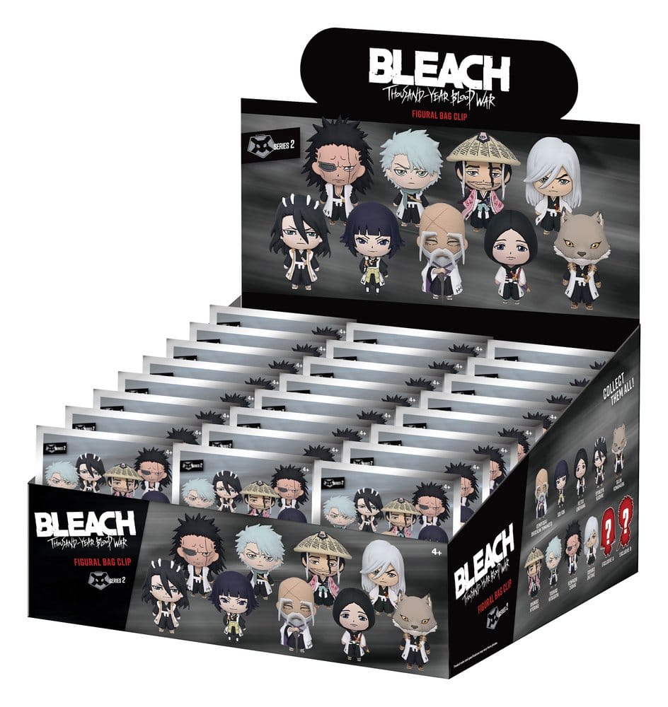 Bleach Thousand-Year Blood War 3D PVC-Taschenanhänger Serie 2 Display (24) Image 1