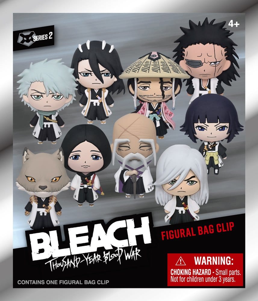 Bleach Thousand-Year Blood War 3D PVC-Taschenanhänger Serie 2 Display (24) Image 2