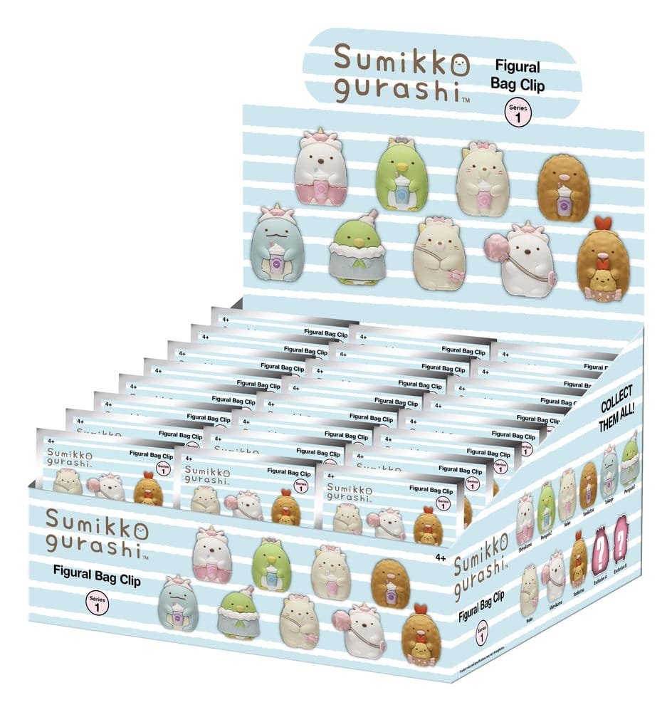 Sumikko Gurashi 3D PVC-Taschenanhänger Serie 1 Blind Bag Display (24) Image 1