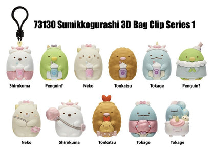 Sumikko Gurashi 3D PVC-Taschenanhänger Serie 1 Blind Bag Display (24) Image 2