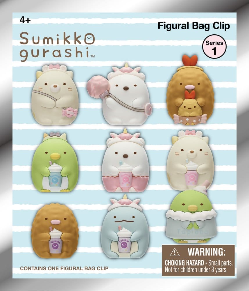 Sumikko Gurashi 3D PVC-Taschenanhänger Serie 1 Blind Bag Display (24) Image 3