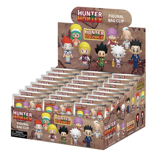 Hunter x Hunter 3D PVC-Taschenanhänger Serie 1 Display  (24) Image 1