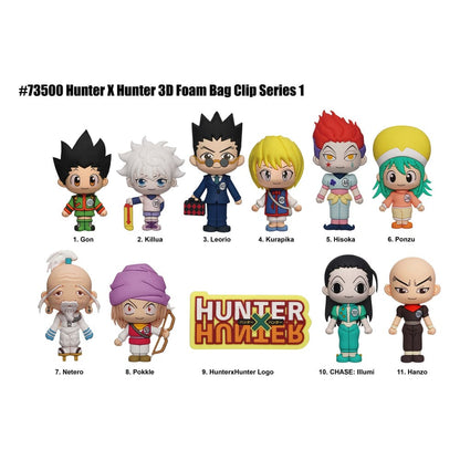 Hunter x Hunter 3D PVC-Taschenanhänger Serie 1 Display  (24) Image 2
