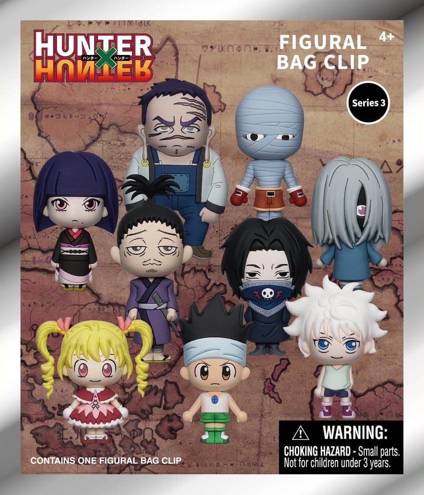 Hunter x Hunter 3D PVC-Taschenanhänger Serie 3 Display (24) Image 3