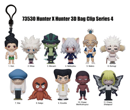 Hunter x Hunter 3D PVC-Taschenanhänger Serie 4 Blind Bag Display (24) Image 1