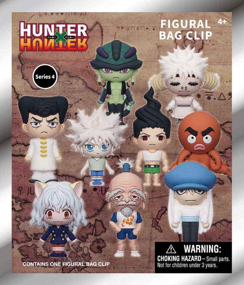 Hunter x Hunter 3D PVC-Taschenanhänger Serie 4 Blind Bag Display (24) Image 2