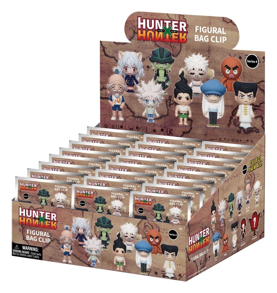 Hunter x Hunter 3D PVC-Taschenanhänger Serie 4 Blind Bag Display (24) Image 3