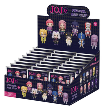 JoJo´'s Bizarre Adventure 3D PVC-Taschenanhänger Serie 2 Blind Bag Display (24) Image 1