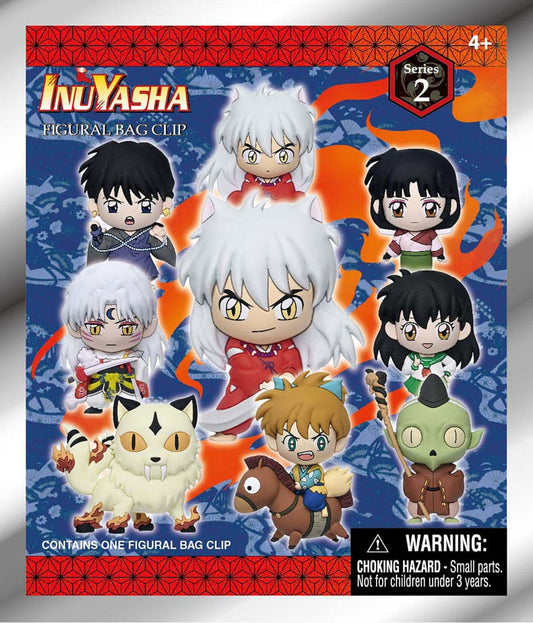 InuYasha 3D PVC-Taschenanhänger Serie 2 Display (24) Image 2