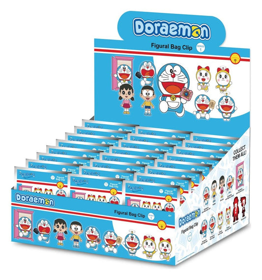Doraemon 3D PVC-Taschenanhänger Serie 1 Display (24) Image 1
