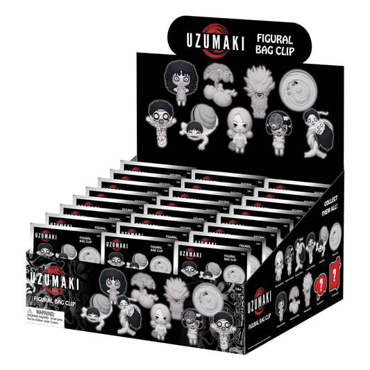 Uzumaki - Spiral Into Horror 3D PVC-Taschenanhänger Serie 1 Display (24) Image 1