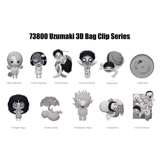 Uzumaki - Spiral Into Horror 3D PVC-Taschenanhänger Serie 1 Display (24) Image 2