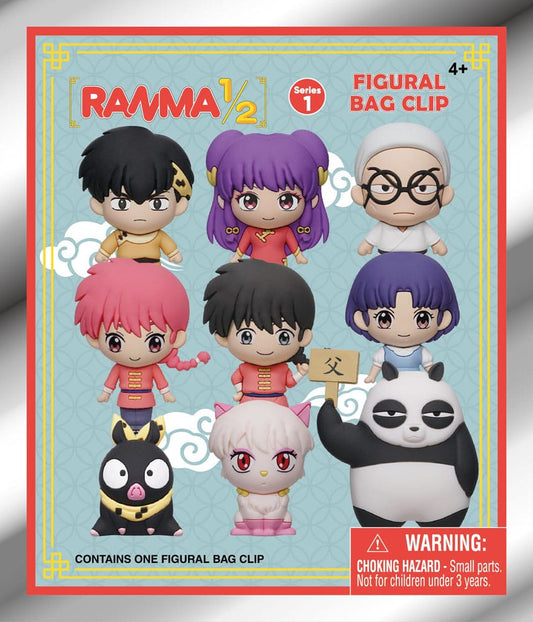 Ranma 1/2 3D PVC-Taschenanhänger Series 1 Display (24) Image 2