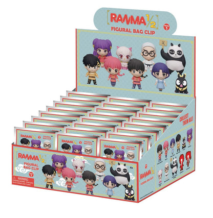 Ranma 1/2 3D PVC-Taschenanhänger Series 1 Display (24) Image 3