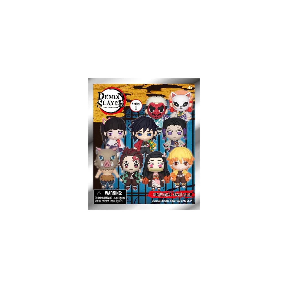 Demon Slayer: Kimetsu no Yaiba 3D PVC-Taschenanhänger Display (24) Image 2