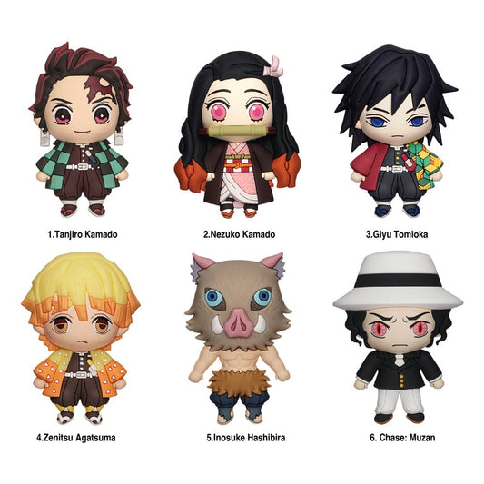Demon Slayer: Kimetsu no Yaiba 3D 3D Magnete Series 1 Display (12) Image 1