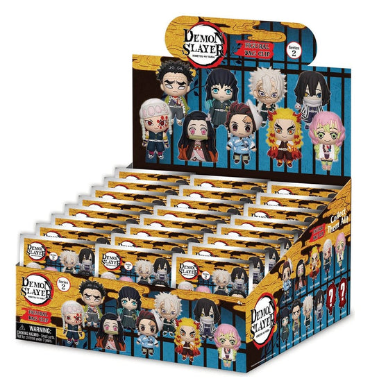 Demon Slayer: Kimetsu no Yaiba PVC-Taschenanhänger Series 2 Display (24) Image 1