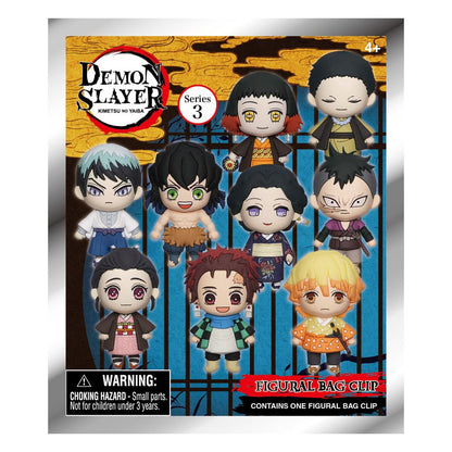 Demon Slayer: Kimetsu no Yaiba 3D PVC-Taschenanhänger Series 3 Display (24) Image 2