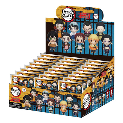 Demon Slayer: Kimetsu no Yaiba 3D PVC-Taschenanhänger Series 3 Display (24) Image 3