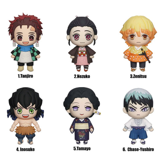Demon Slayer: Kimetsu no Yaiba 3D Magnete Series 3 Display (12) Image 1