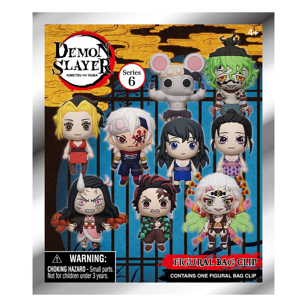 Demon Slayer: Kimetsu no Yaiba 3D PVC-Taschenanhänger Series 6 Display (24) Image 3
