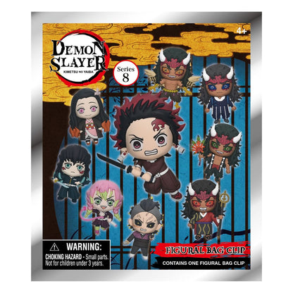 Demon Slayer Season 3 3D PVC-Taschenanhänger Serie 8 Display  (24) Image 3