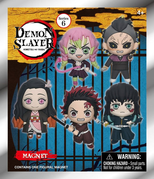 Demon Slayer 3D Schaumstoff Magnete Serie 6 Blind Bag Display (12) Image 2