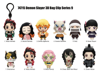 Demon Slayer: Kimetsu no Yaiba 3D PVC-Taschenanhänger Serie 9 Blind Bag Display (24) Image 2