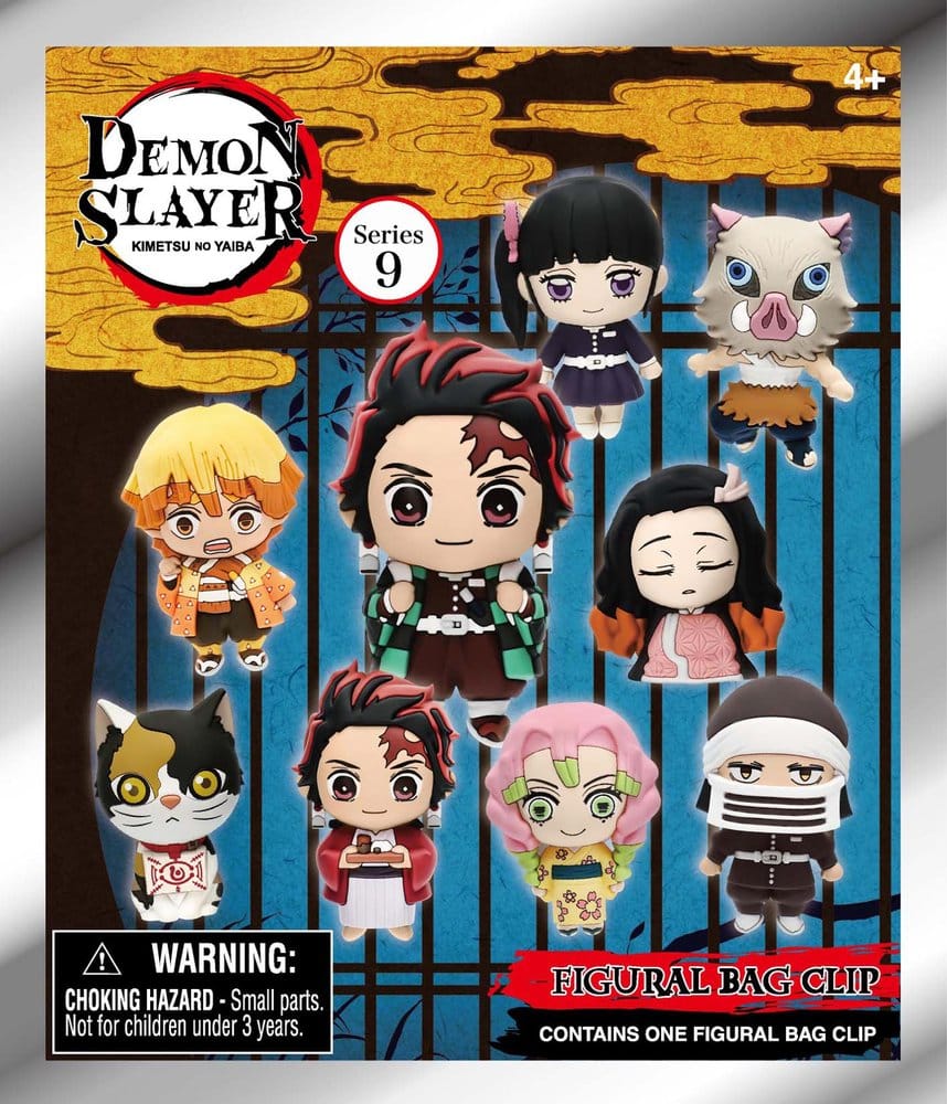 Demon Slayer: Kimetsu no Yaiba 3D PVC-Taschenanhänger Serie 9 Blind Bag Display (24) Image 3