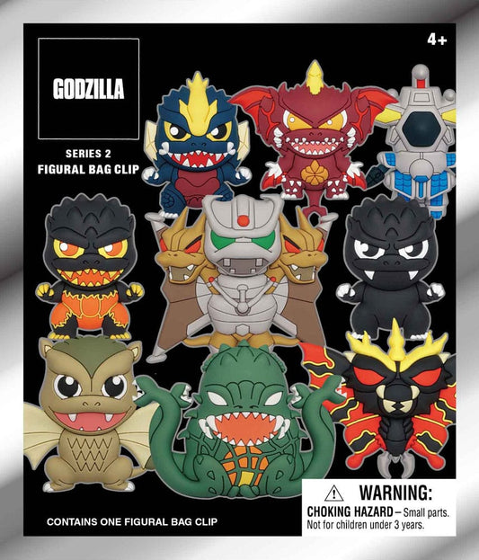 Godzilla 3D PVC-Taschenanhänger Series 2 Display (24) Image 2