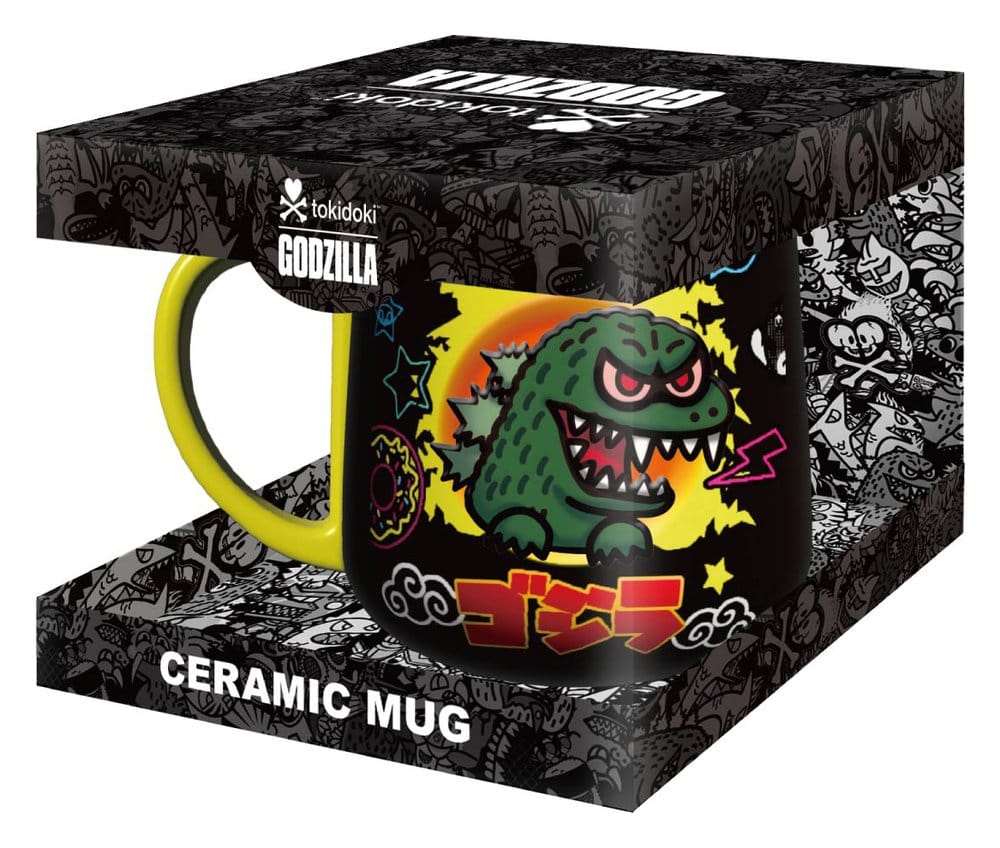 Tokidoki x Godzilla Tasse 2D Relief Figural Image 2