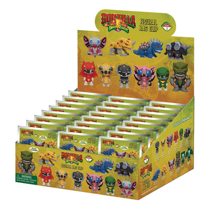 Godzilla vs. Power Rangers 3D PVC-Taschenanhänger Series 1 Display (24) Image 1