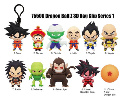 Dragon Ball Z 3D PVC-Taschenanhänger Serie 1 Display (24) Image 2
