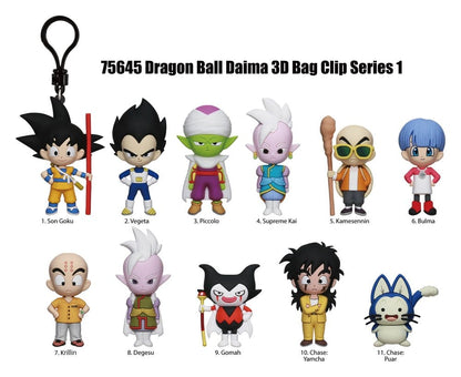 Dragon Ball Daima 3D PVC-Taschenanhänger Serie 1 Blind Bag Display (24) Image 1