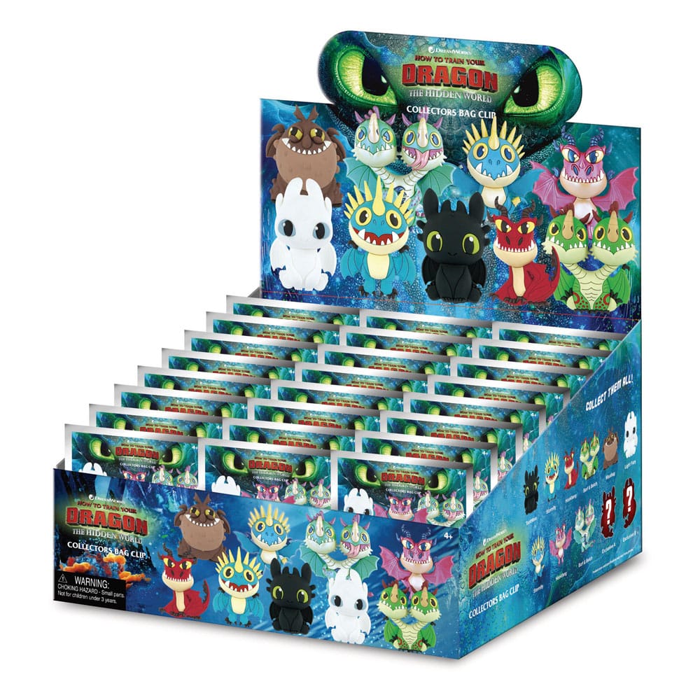Drachenzähmen leicht gemacht 3D PVC-Taschenanhänger Series 1 Display (24) Image 3