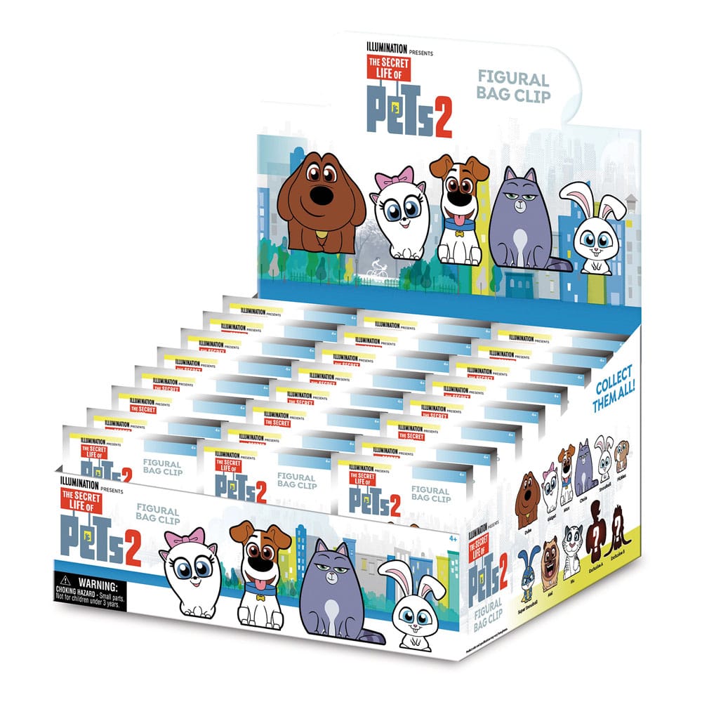 Pets 3D PVC-Taschenanhänger  Series 1 Display (24) Image 3