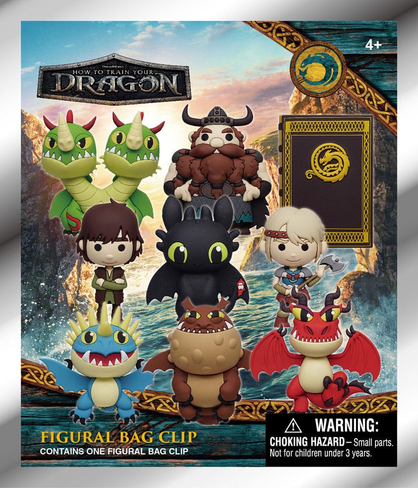 How to train your Dragon 3D PVC-Taschenanhänger 2025 Movie Display (24) Image 3