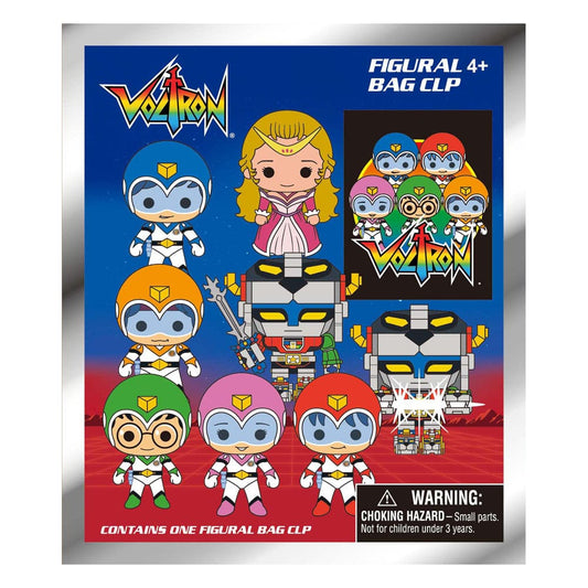 Voltron 3D PVC-Taschenanhänger 40th Anniversary Display (24) Image 2