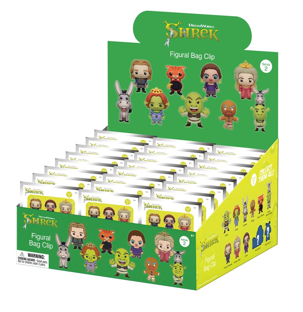 Shrek PVC-Taschenanhänger Series 2 Display (24) Image 3